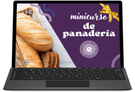 Mockup portatil minicurso panaderia